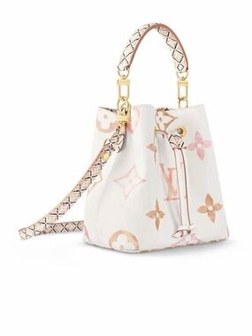 Louis Vuitton Monogram Giant By The Pool Neonoe BB Beige 2Way Handbag